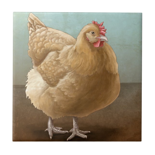 Buff Orpington Tile (Front)