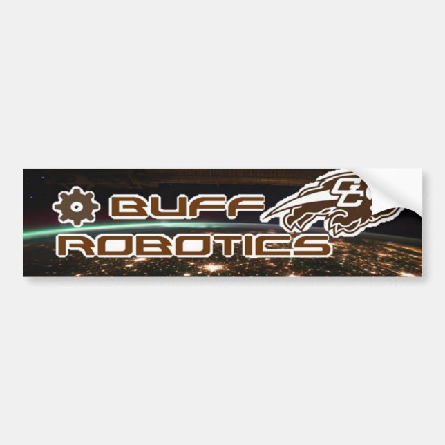 Buff Robotics Bumper Sticker (Front)