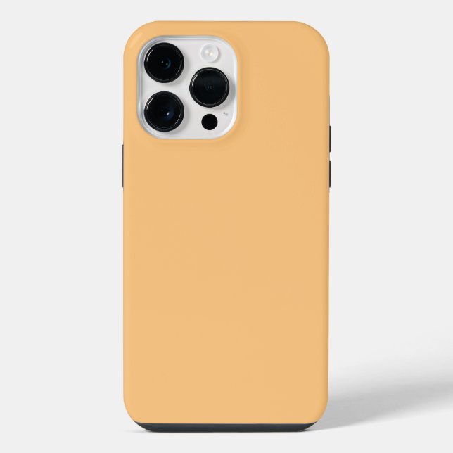 Buff (solid colour)  iPhone case (Back)