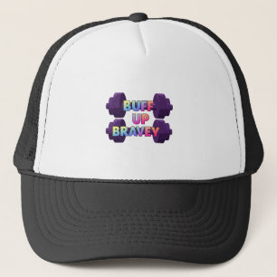 Buff up Bravey Trucker Hat