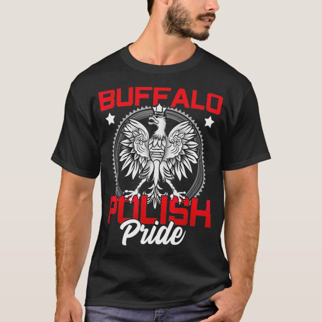 Buffalo 716 Polish Pride Dyngus Day  Poland T-Shirt (Front)