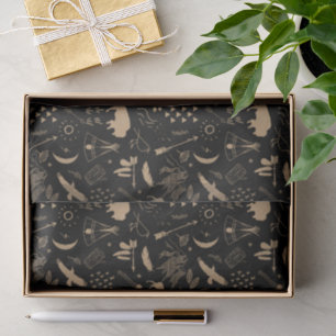 Buffalo Adventures Pattern Kraft Paper ID599