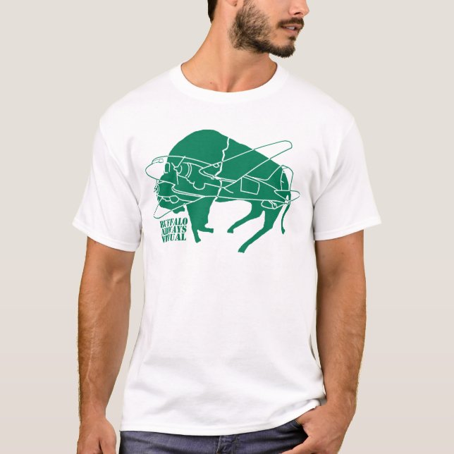 Buffalo Airways Virtual DC-3 White T-Shirt (Front)