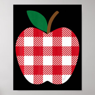Buffalo Apple Welcome Back to School Kid Girls Boy Poster