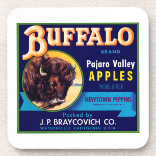 Buffalo Apples Coaster