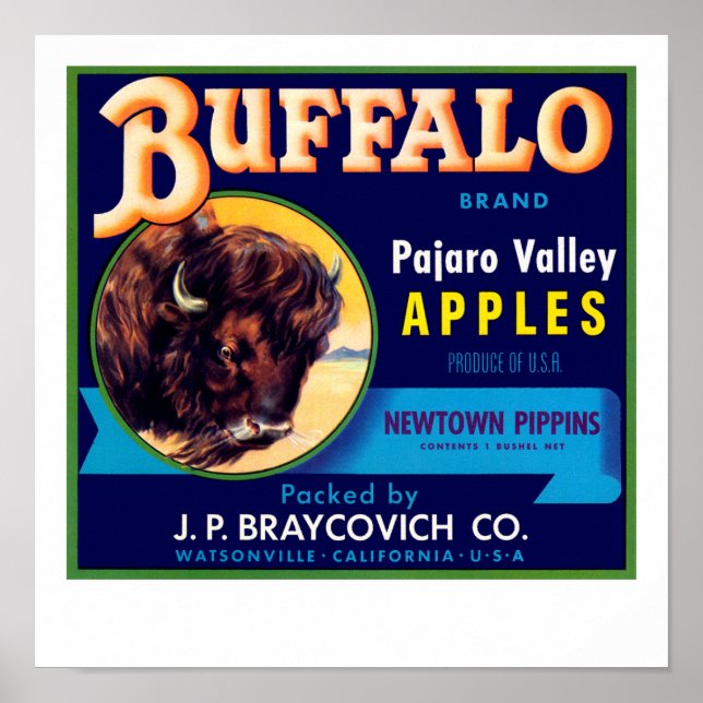 Buffalo Apples Poster (Front)
