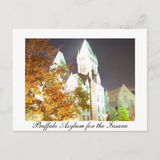 Buffalo Asylum for the Insane Postcard