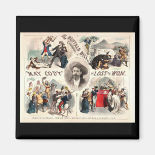 Buffalo Bill Adventures Magnet