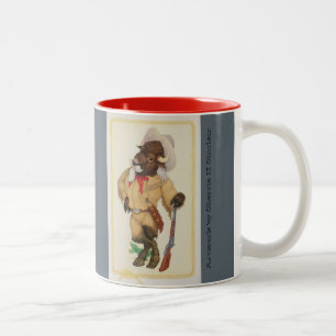 Buffalo Bill and Sitting Bull Combo Mug