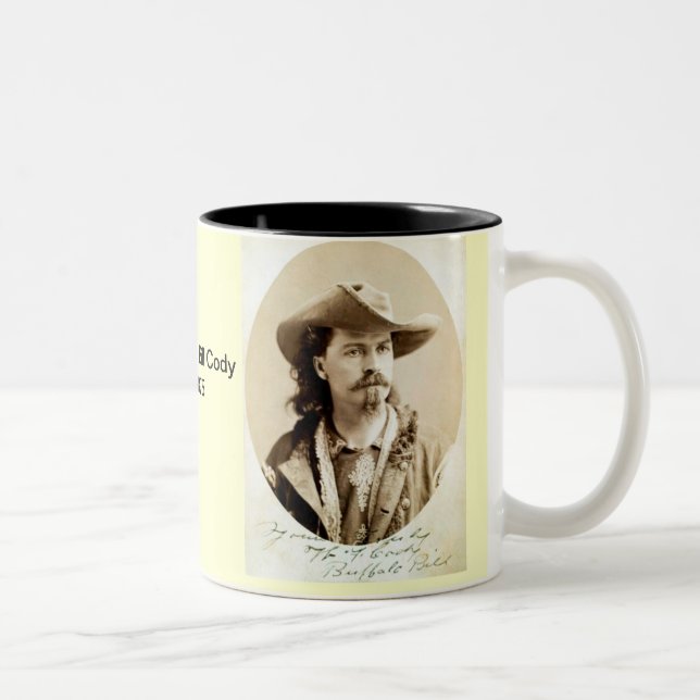 Buffalo Bill Cody 1875  Mug (Right)