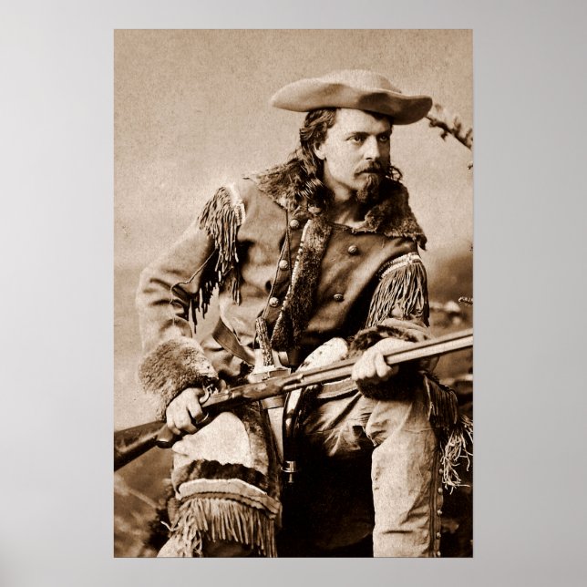 Buffalo Bill Cody - Circa 1880 Poster (Front)