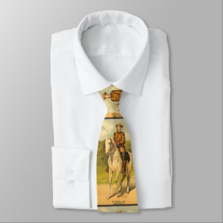 Buffalo Bill Cody on Horse Tie
