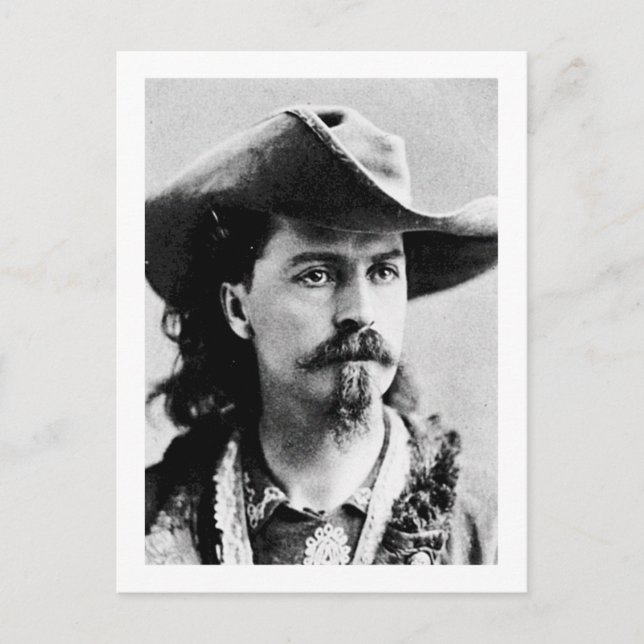 Buffalo Bill Cody Western Scout Wild West Showman Postcard (Front)