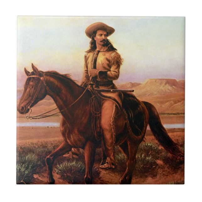 Buffalo Bill on Charlie Tile (Front)