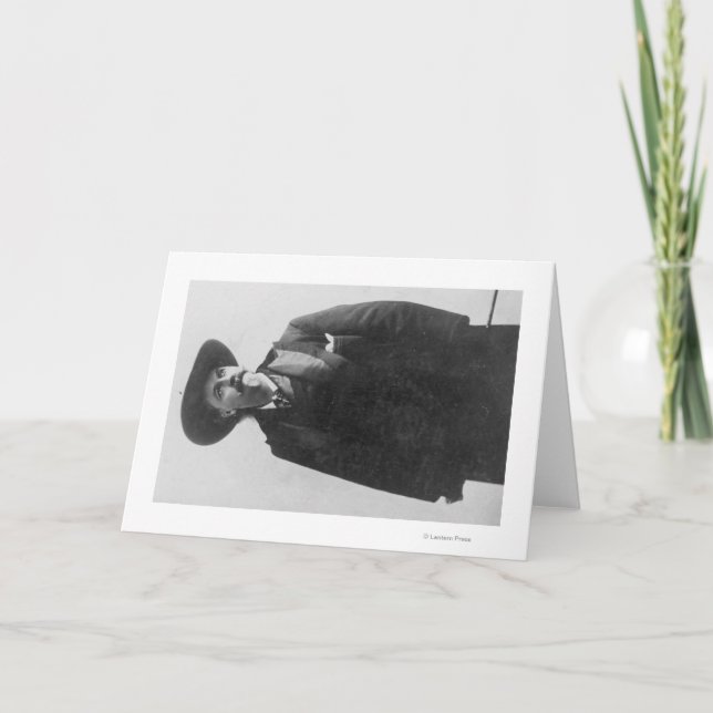 Buffalo Bill Portrait Card (Front)