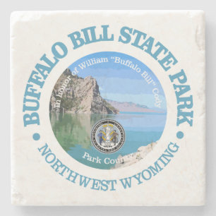 Buffalo Bill SP Stone Coaster