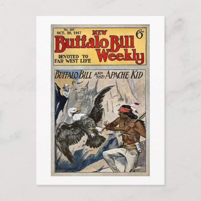 Buffalo Bill Weekly 2 Postcard (Front)