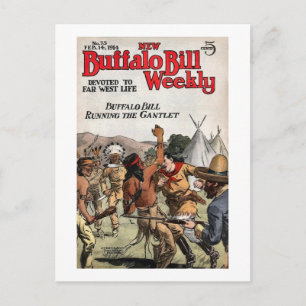 Buffalo Bill Weekly 9 Postcard
