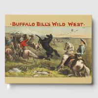 Buffalo Bill Wild West Cowboy Horse Poster