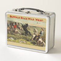 Buffalo Bill Wild West Cowboy Horse Poster