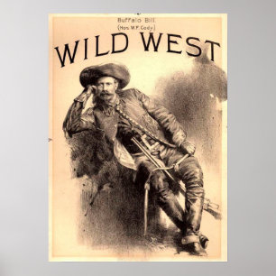Buffalo Bill Wild West Poster