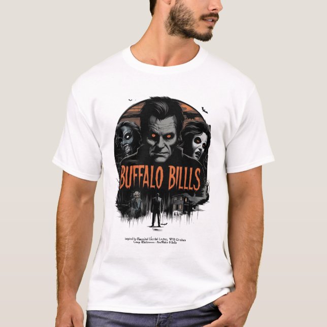 buffalo bills halloween T-Shirt (Front)