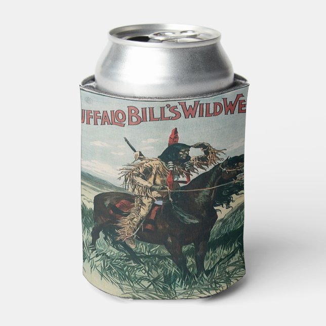 Buffalo Bills Wild West 1889 Can Cooler (Can Front)