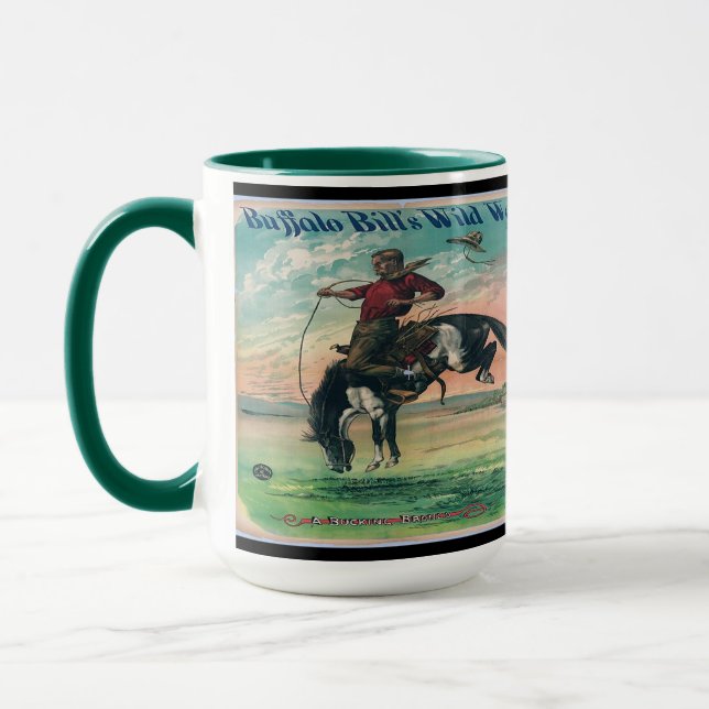 Buffalo Bills Wild West 1889 Mug (Left)