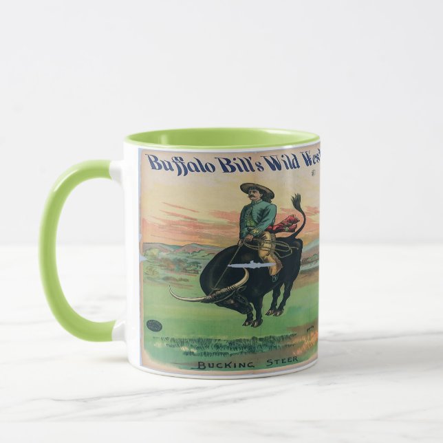 Buffalo Bills Wild West 1889 Mug (Left)