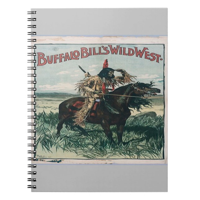Buffalo Bills Wild West 1889 Notebook (Front)