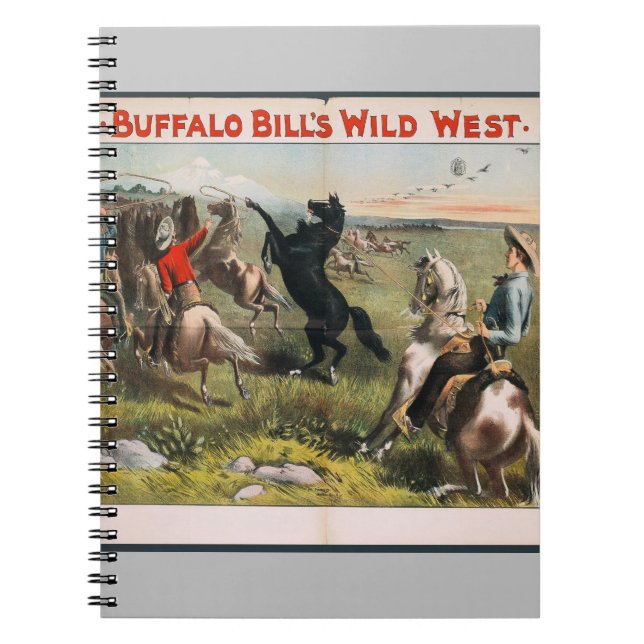 Buffalo Bills Wild West 1889 Notebook (Front)