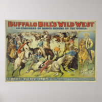 Buffalo Bill's Wild West Cowboys Poster