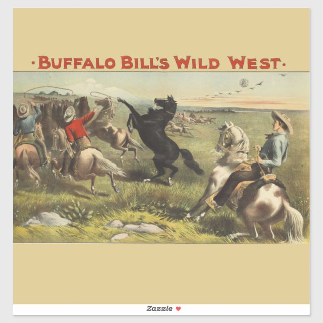 Buffalo Bill's Wild West Horses (Sheet)