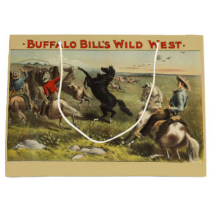 Buffalo Bill's Wild West Horses Large Gift Bag