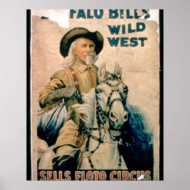 'Buffalo Bill's Wild West', Sells Floto Circus (co Poster (Front)