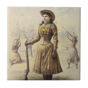 Buffalo Bill's Wild West Show with Annie Oakley Tile