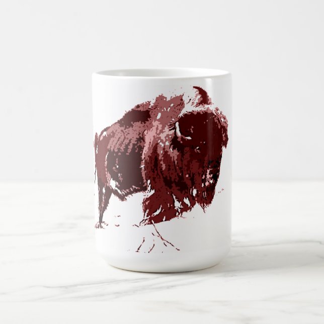 Buffalo - Bison Coffee Mug (Center)