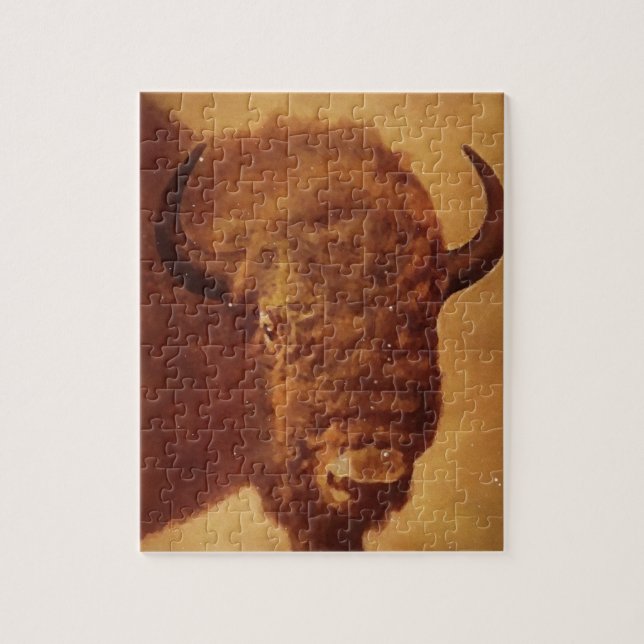 Buffalo / Bison Jigsaw Puzzle (Vertical)