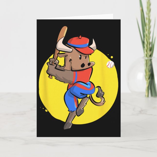 Buffalo Bison Sell Softll  Card (Front)