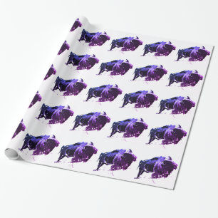 Buffalo Bison Wrapping Paper