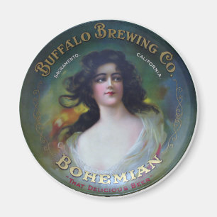 Buffalo Brewing Company, Sacramento, CA Magnet