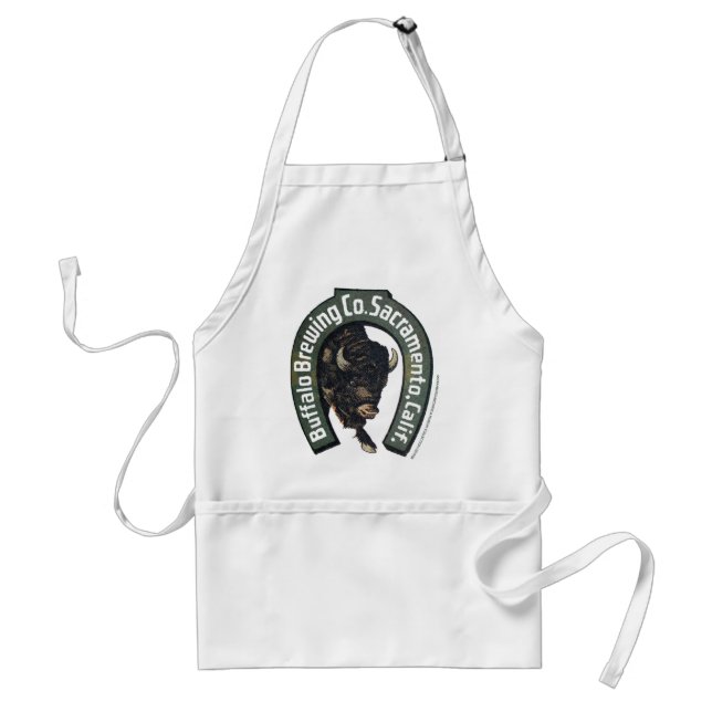 Buffalo Brewing Company, Sacramento, CA Standard Apron (Front)