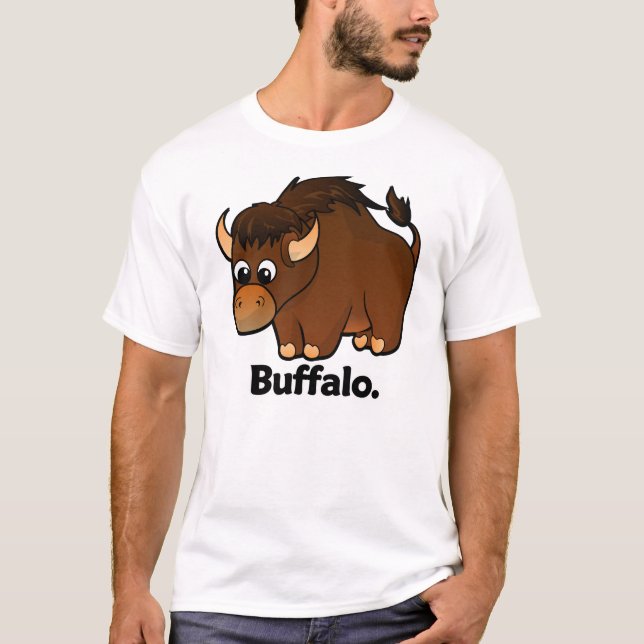 Buffalo Buffalo. T-Shirt (Front)