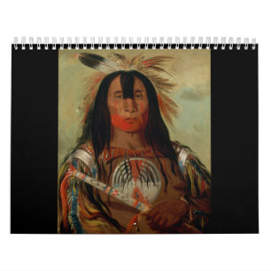Buffalo Bull's Back Fat Head Chief Blood Tribe Calendar