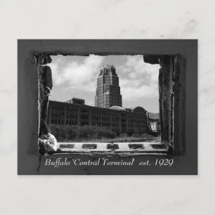 Buffalo 'Central Terminal'  est. 1929 Postcard