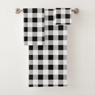 Buffalo Check Bath Towel Set