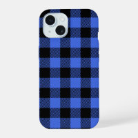 Buffalo Check Blue & Black Lumberjack Plaid Decor