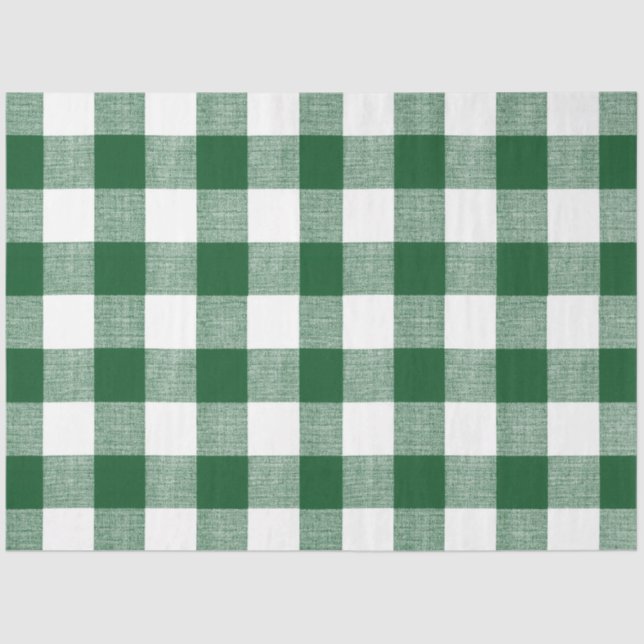 Buffalo Check Decoupage Paper (Front)