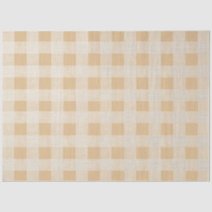 Buffalo Check Nuetral Decoupage Sheet