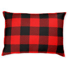 Buffalo Check Red and Black Lumberjack Plaid Decor